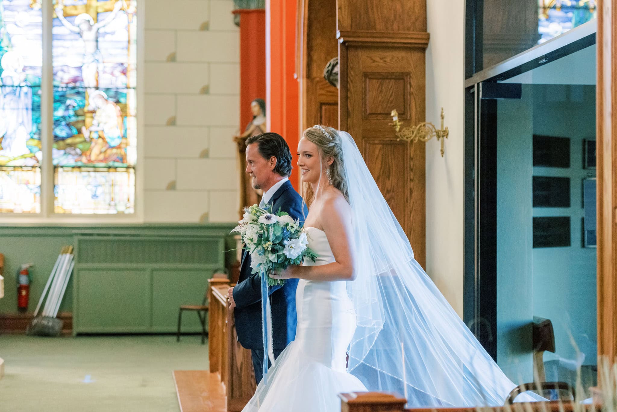 Catholic Wedding at Holy Family Cathedral in Tulsa