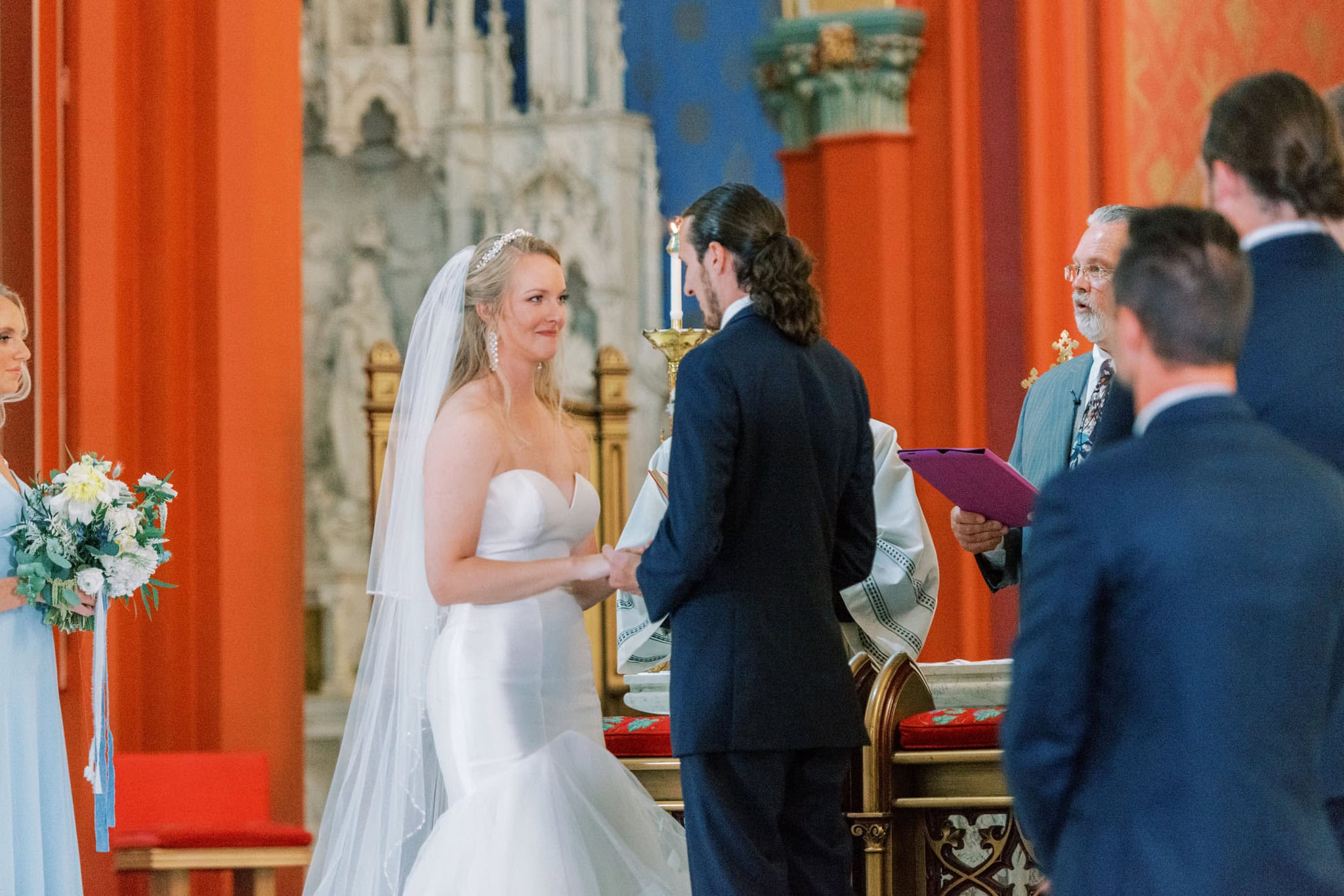 Catholic Wedding at Holy Family Cathedral in Tulsa