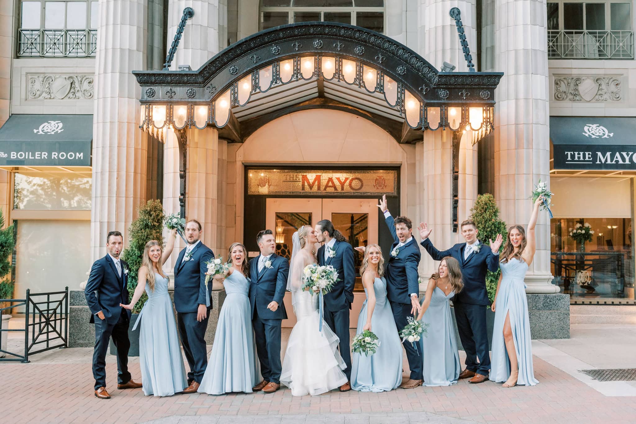 Wedding at the Mayo Hotel in Tulsa