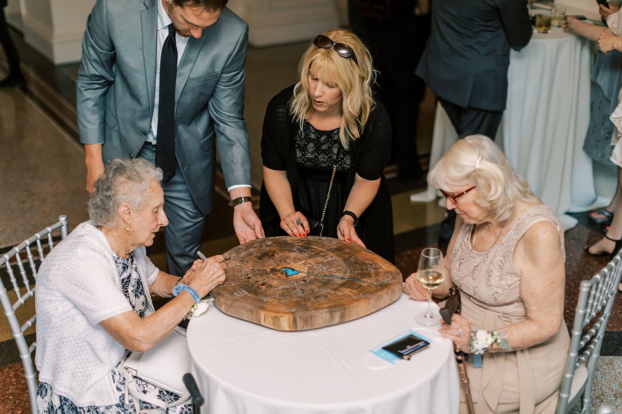 Wedding Reception at the Mayo Hotel in Tulsa