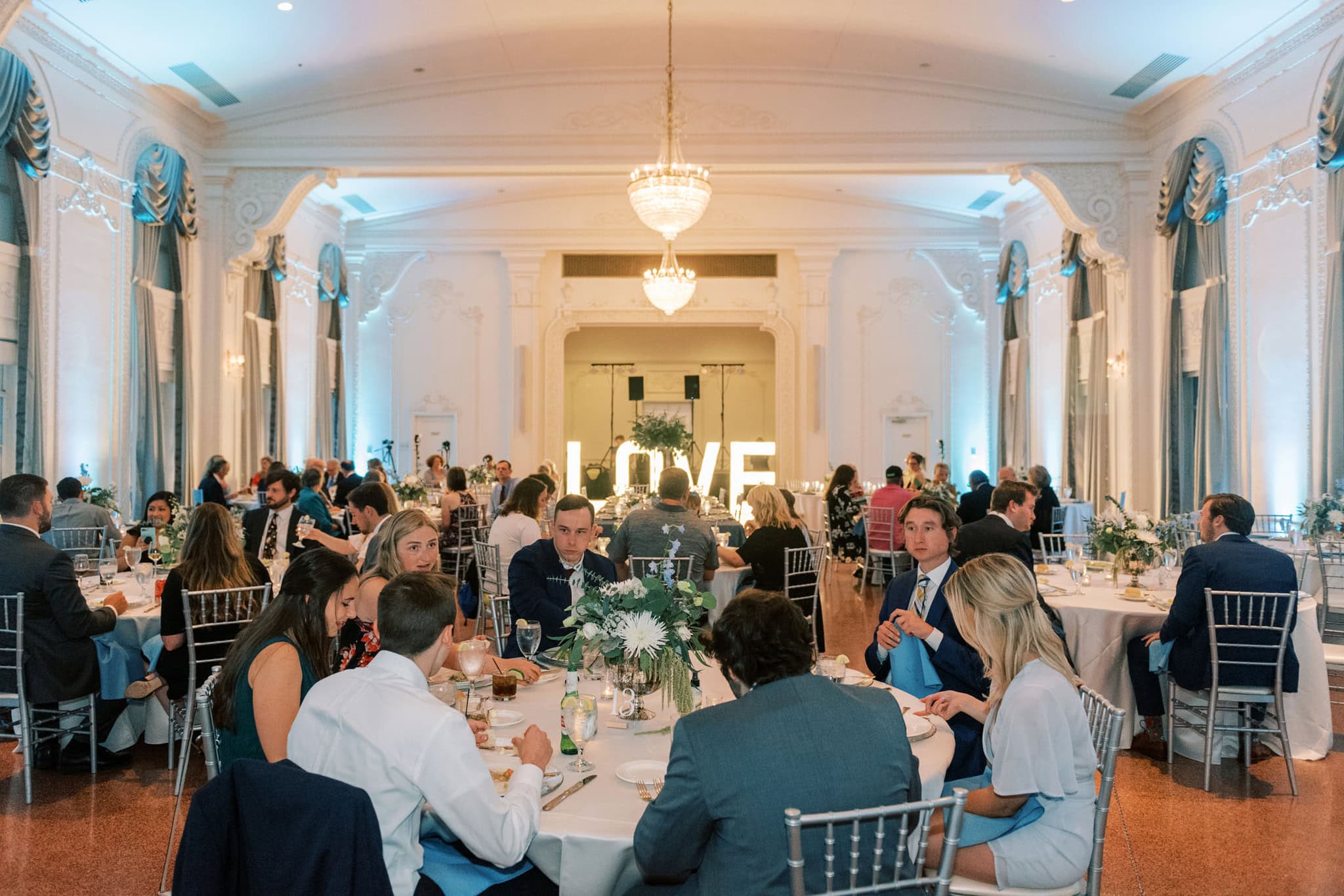 Wedding Reception at the Mayo Hotel in Tulsa