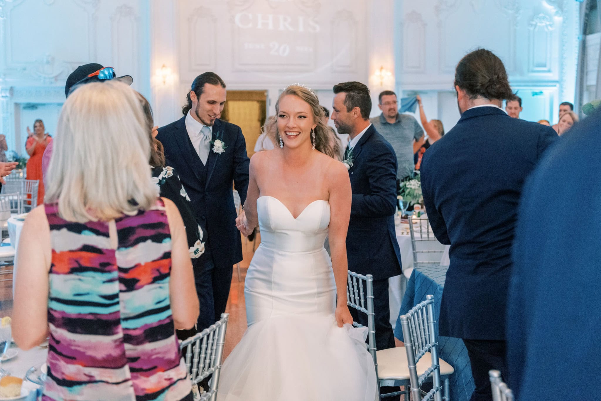 Wedding Reception at the Mayo Hotel in Tulsa