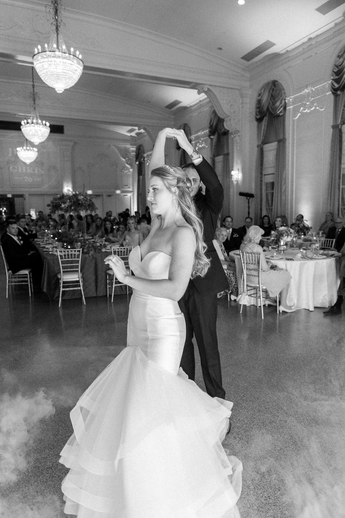 Wedding Reception at the Mayo Hotel in Tulsa