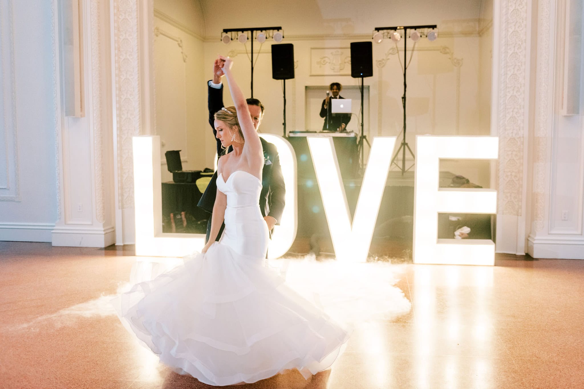 Wedding Reception at the Mayo Hotel in Tulsa