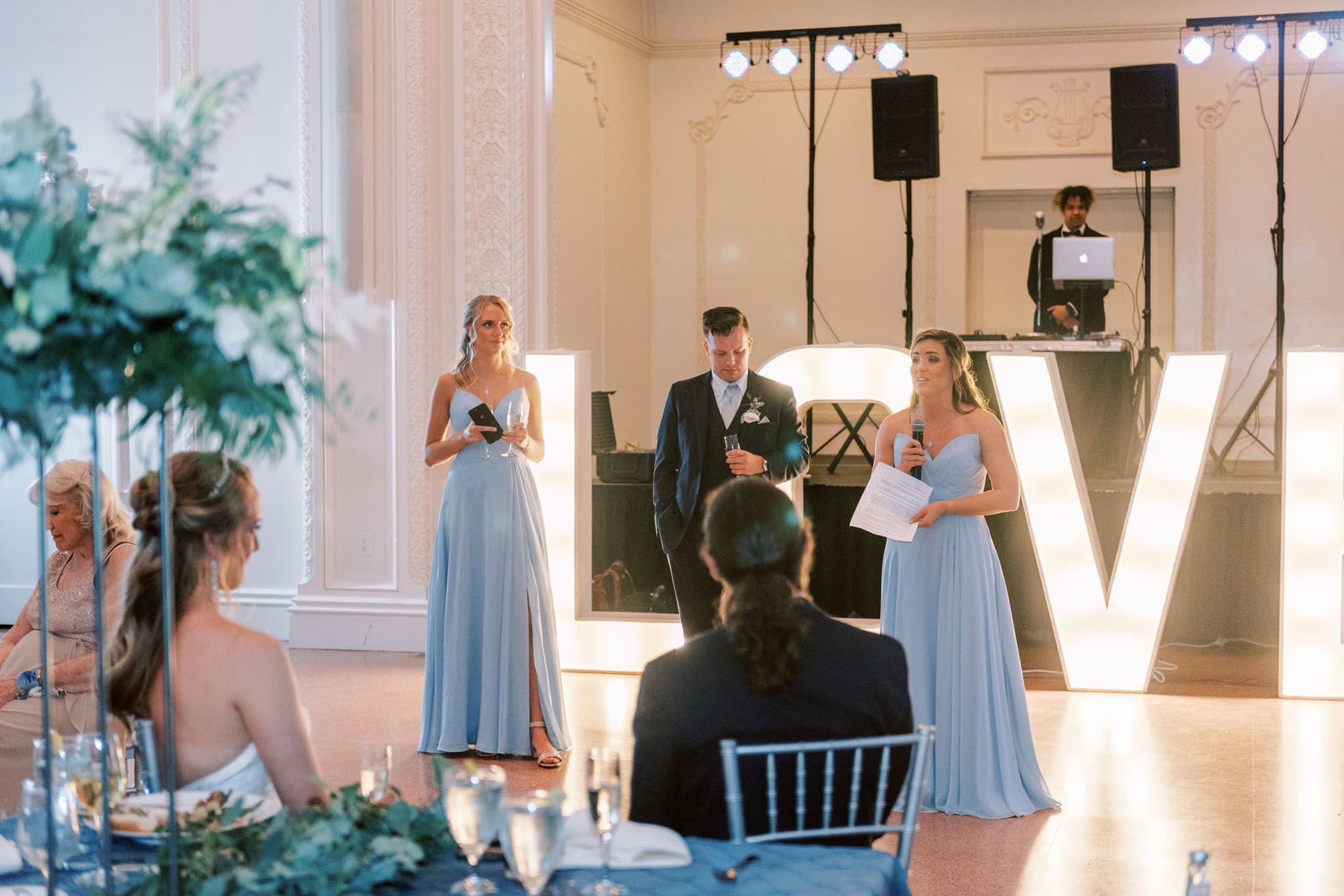 Wedding Reception at the Mayo Hotel in Tulsa