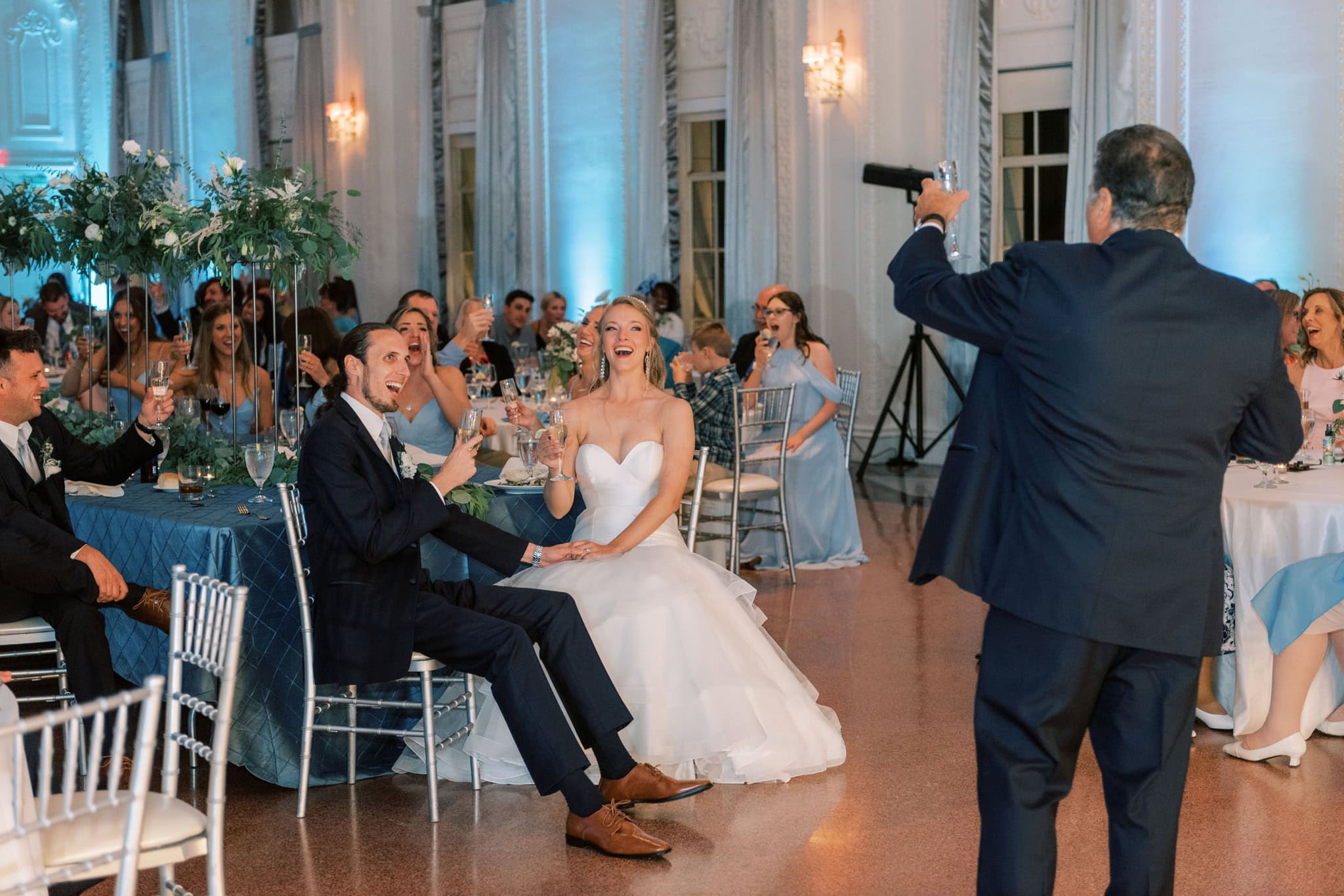 Wedding Reception at the Mayo Hotel in Tulsa