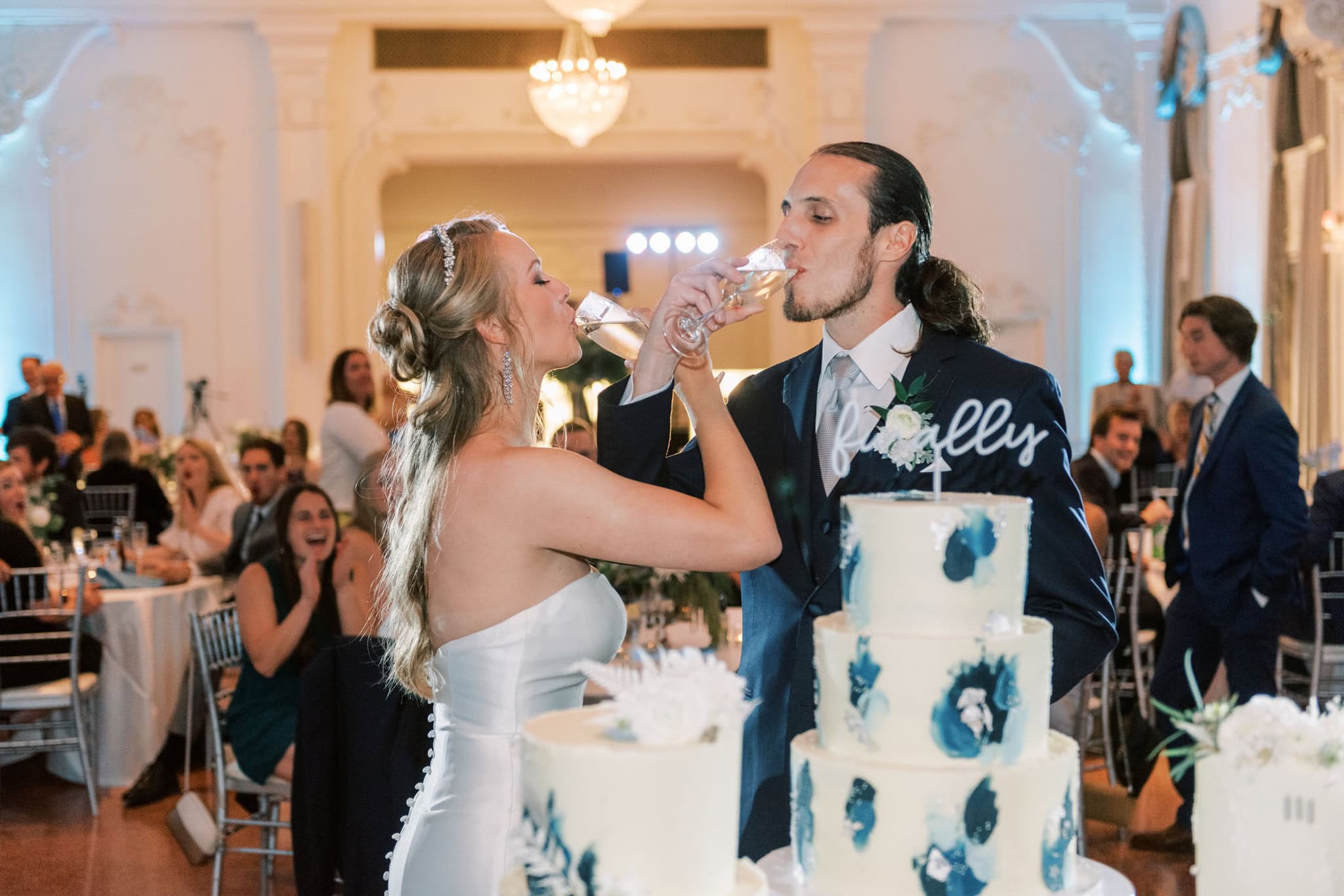 Wedding Reception at the Mayo Hotel in Tulsa