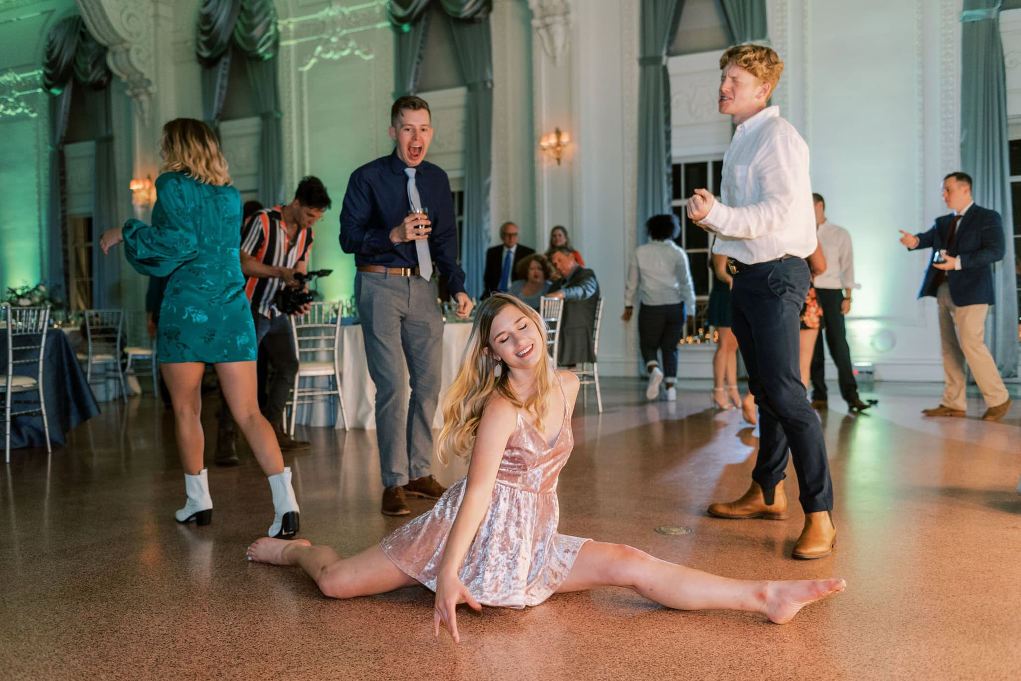 Wedding Reception at the Mayo Hotel in Tulsa