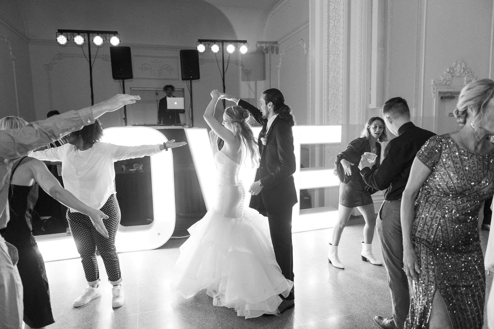 Wedding Reception at the Mayo Hotel in Tulsa