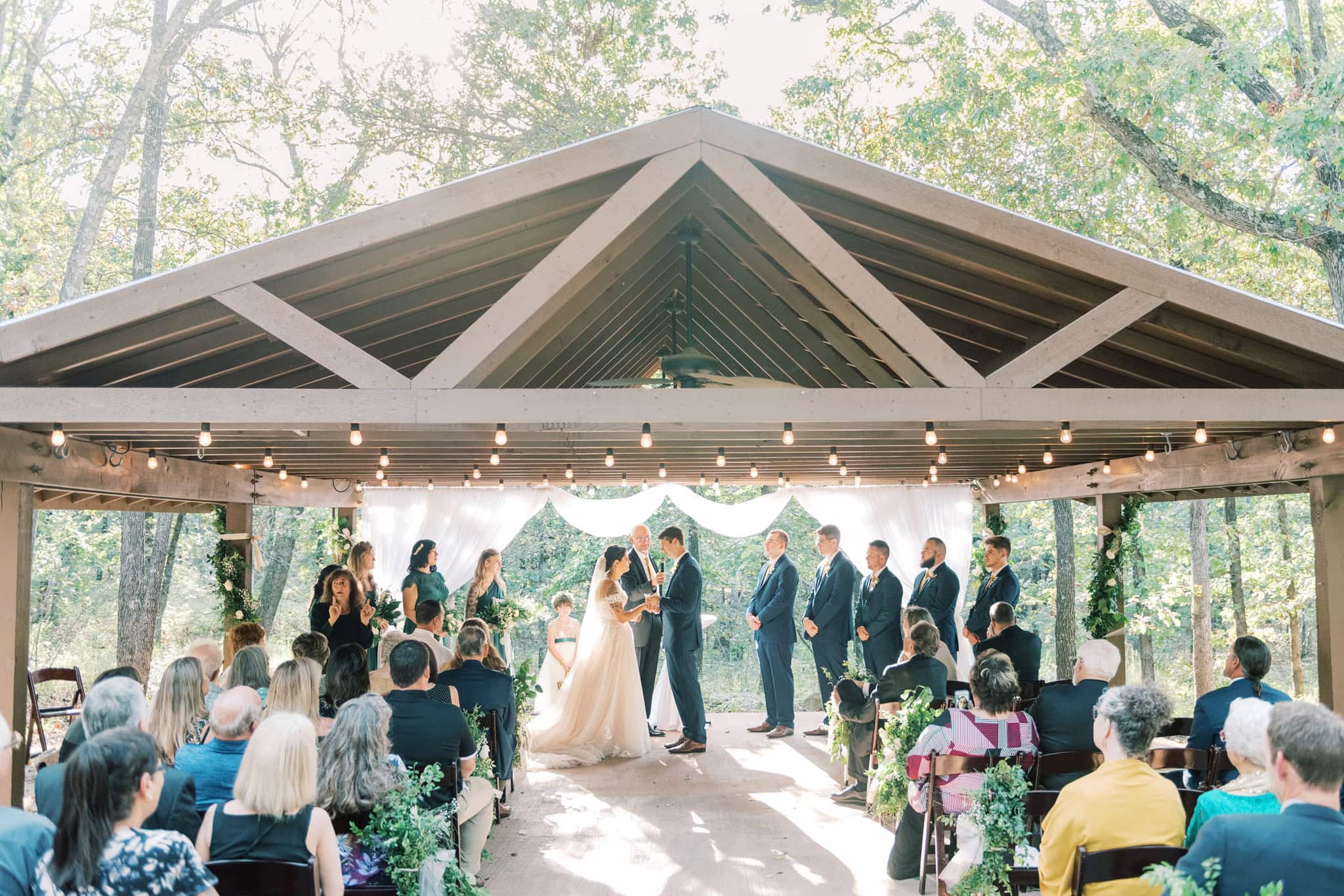 Wedding at Postoak Lodge in Tulsa, Oklahoma