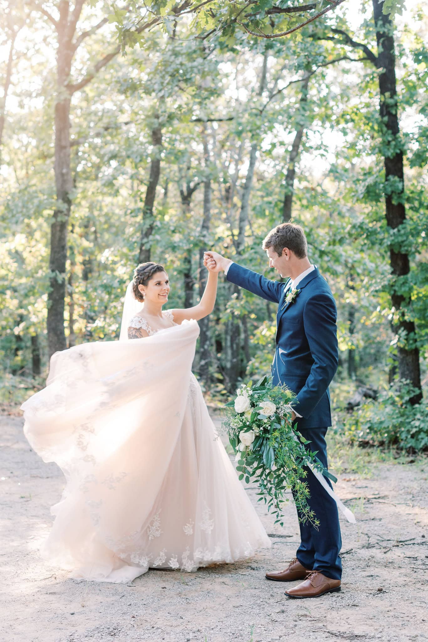 Wedding at Postoak Lodge in Tulsa, Oklahoma