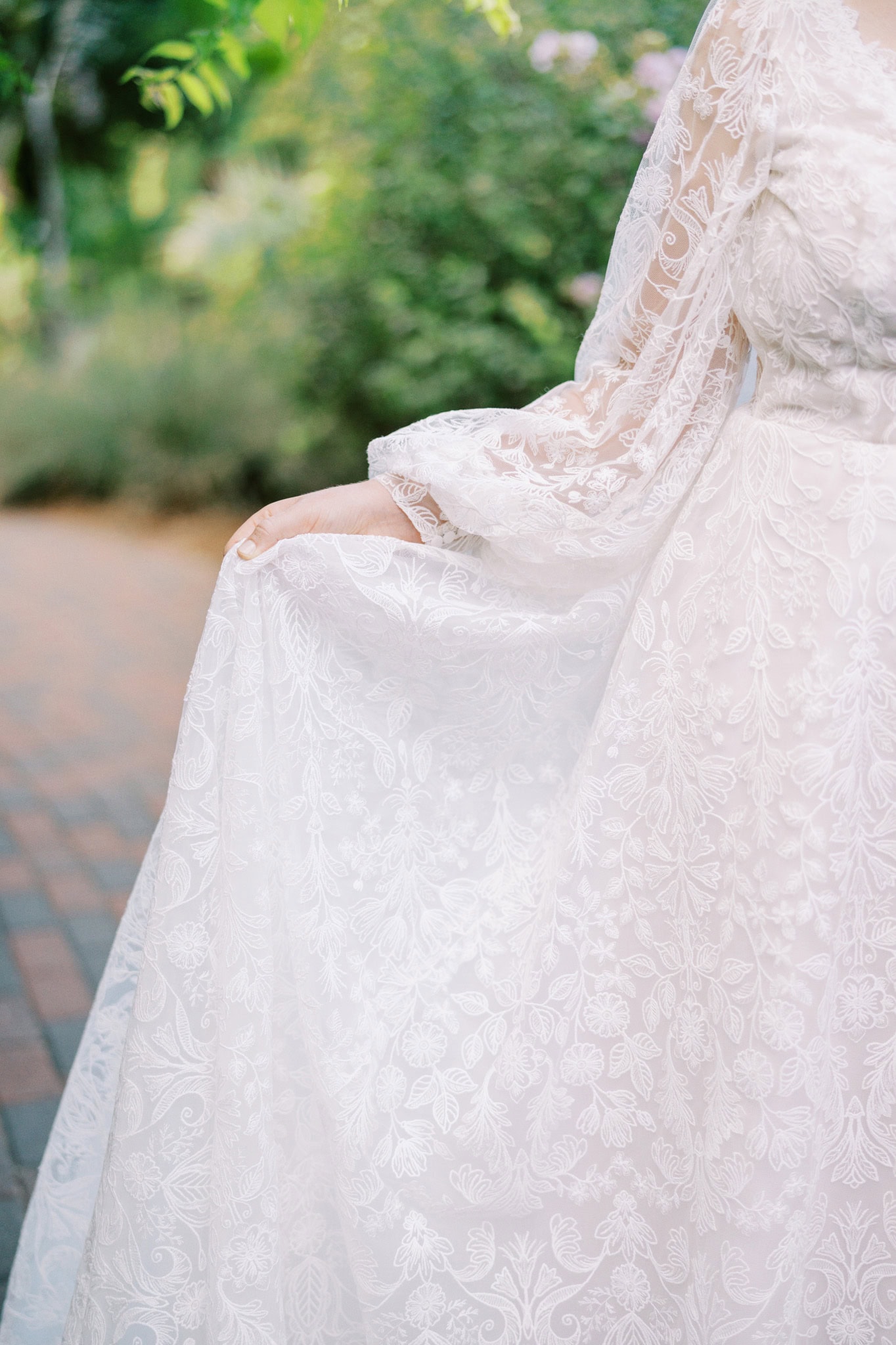 Bridal Session at the Botanic Garden at Oklahoma State University