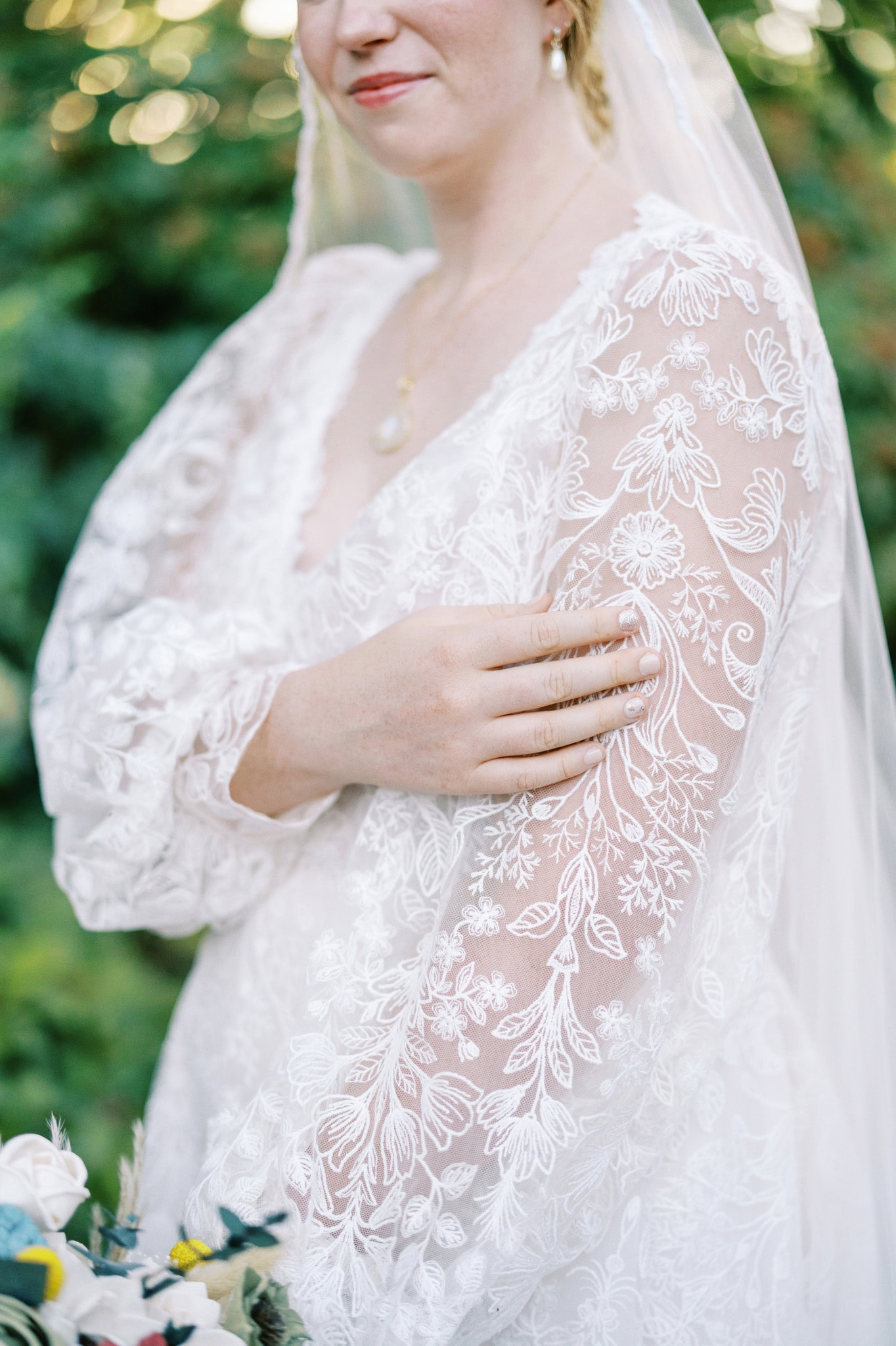 Bridal Session at the Botanic Garden at Oklahoma State University