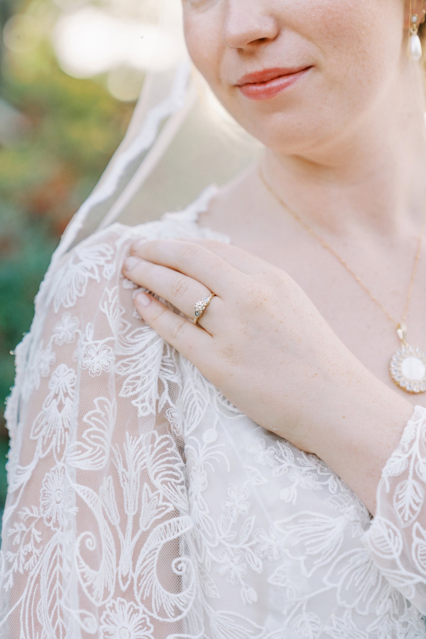 Bridal Session at the Botanic Garden at Oklahoma State University
