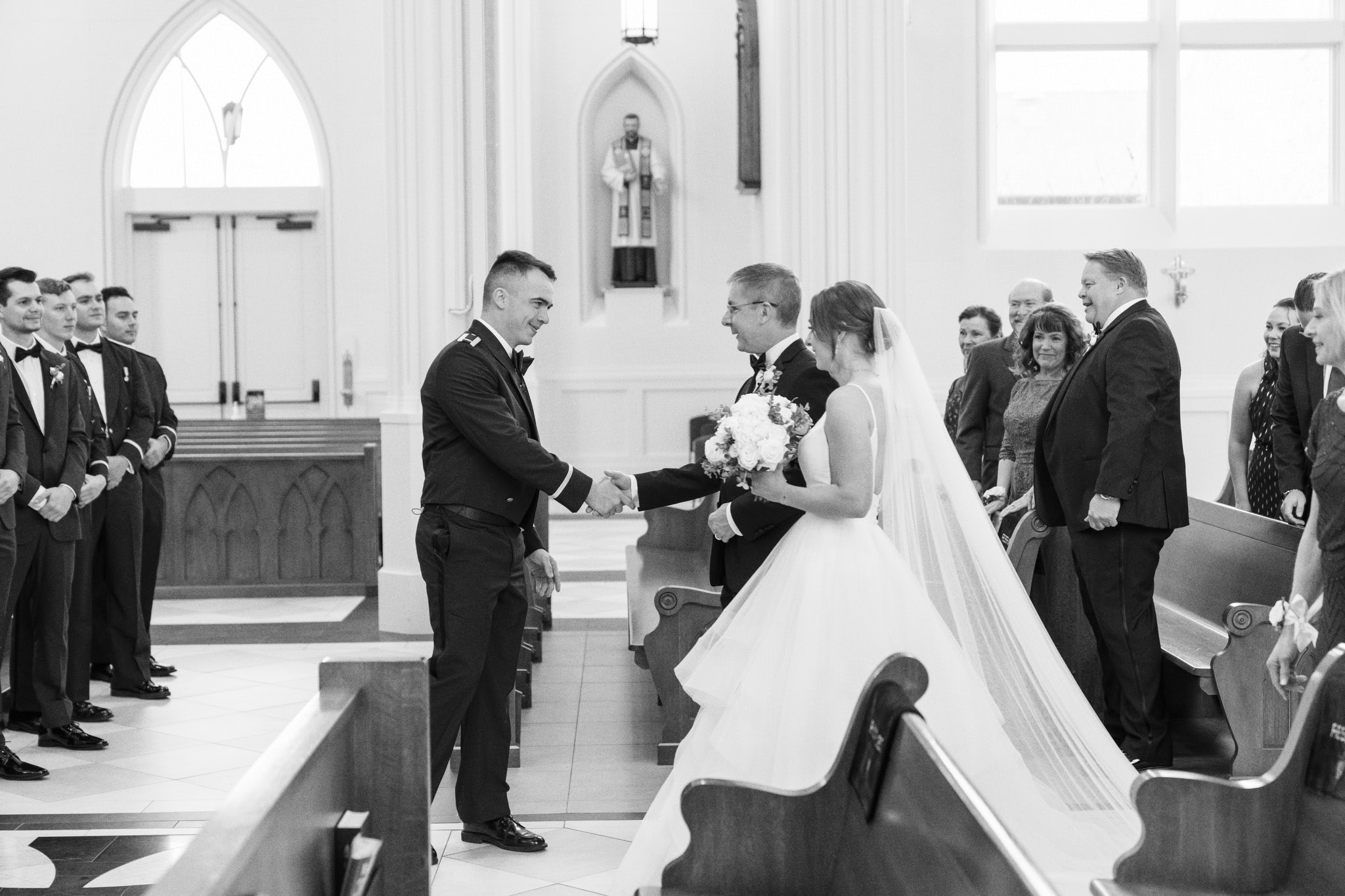 Catholic Wedding at St. Francis Xavier Catholic Church in Stillwater, Oklahoma