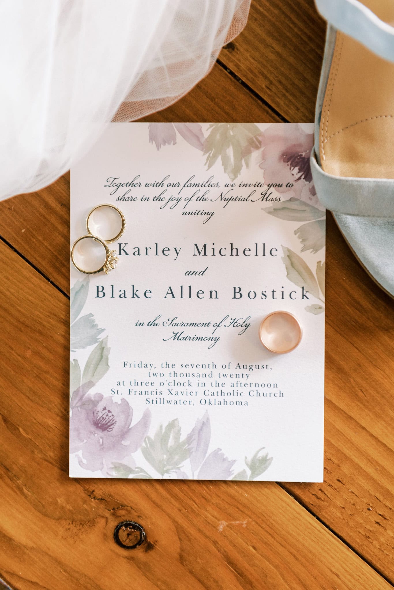 Catholic wedding at Sparrow Beginnings in Stillwater