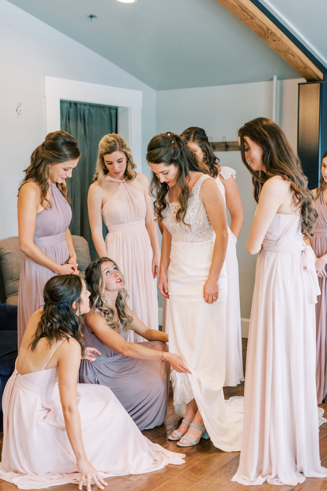 Catholic wedding at Sparrow Beginnings in Stillwater