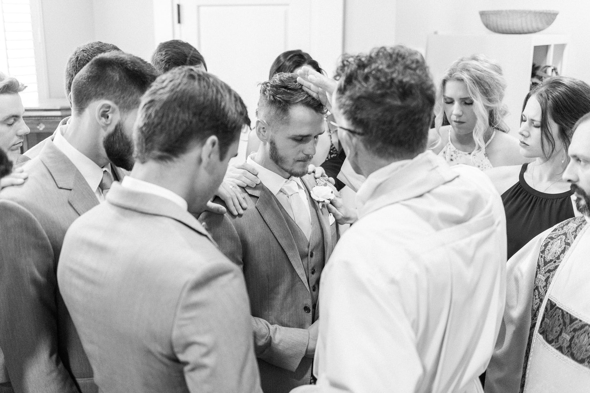 Wedding at St. Francis Xavier Catholic Church in Stillwater