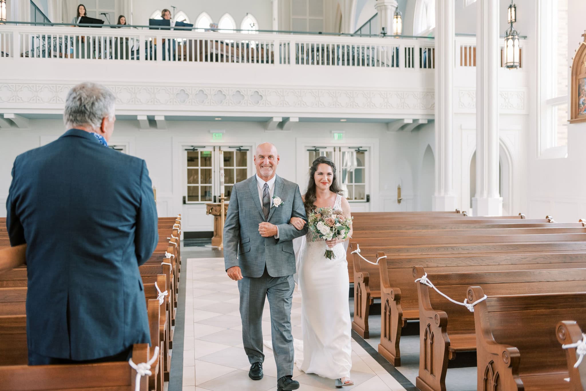 Wedding at St. Francis Xavier Catholic Church in Stillwater