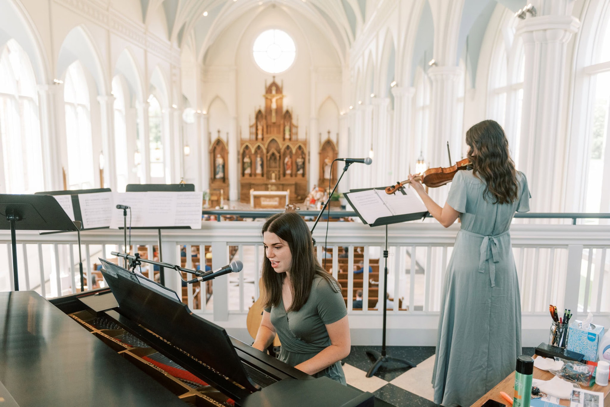 Wedding at St. Francis Xavier Catholic Church in Stillwater