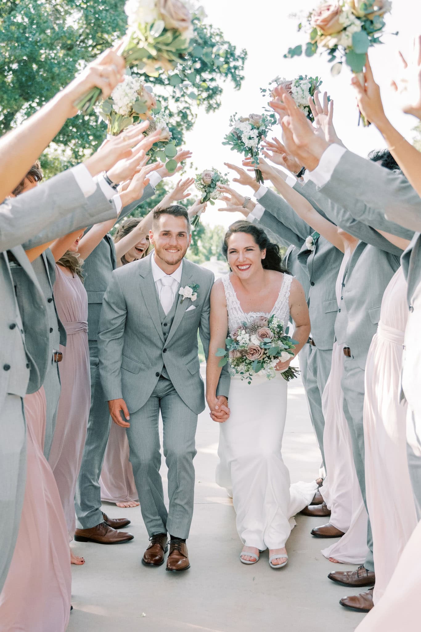 Catholic wedding at Sparrow Beginnings in Stillwater