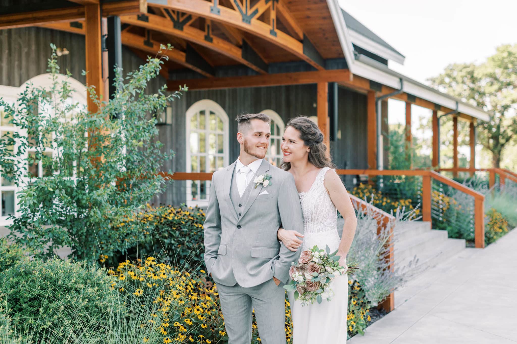 Catholic wedding at Sparrow Beginnings in Stillwater