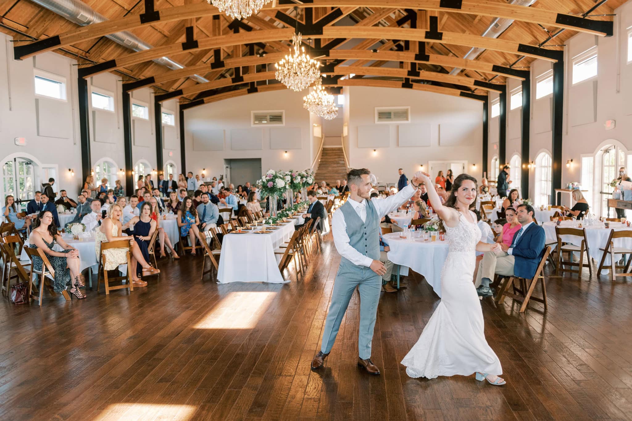 Catholic wedding at Sparrow Beginnings in Stillwater