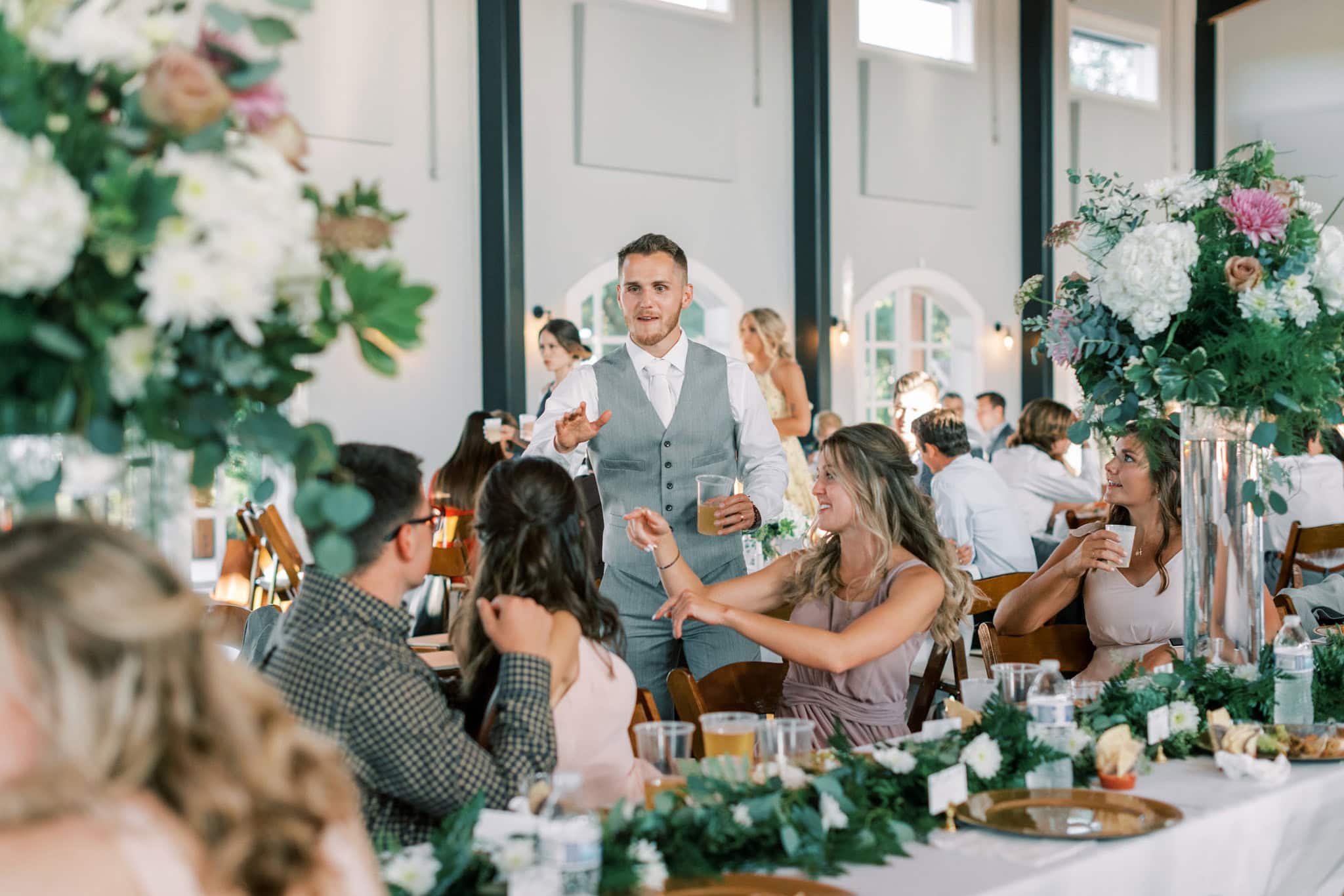 Catholic wedding at Sparrow Beginnings in Stillwater
