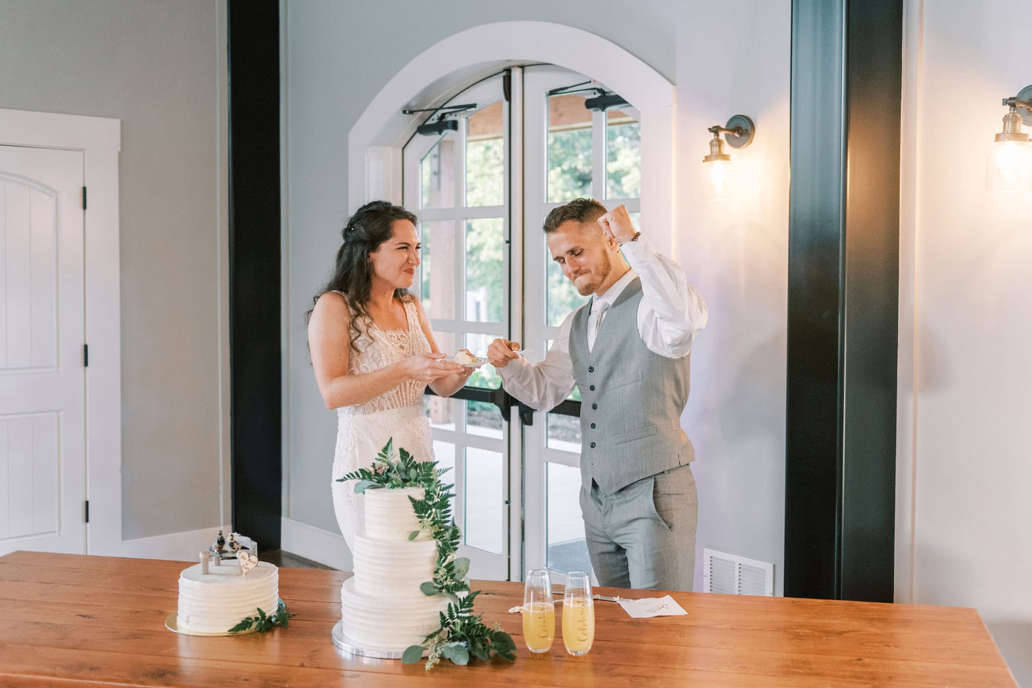 Catholic wedding at Sparrow Beginnings in Stillwater