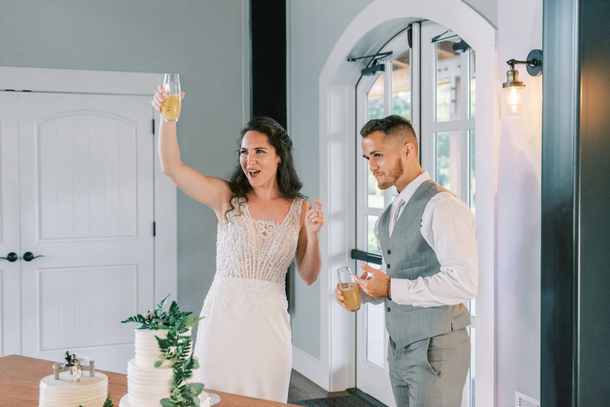 Catholic wedding at Sparrow Beginnings in Stillwater