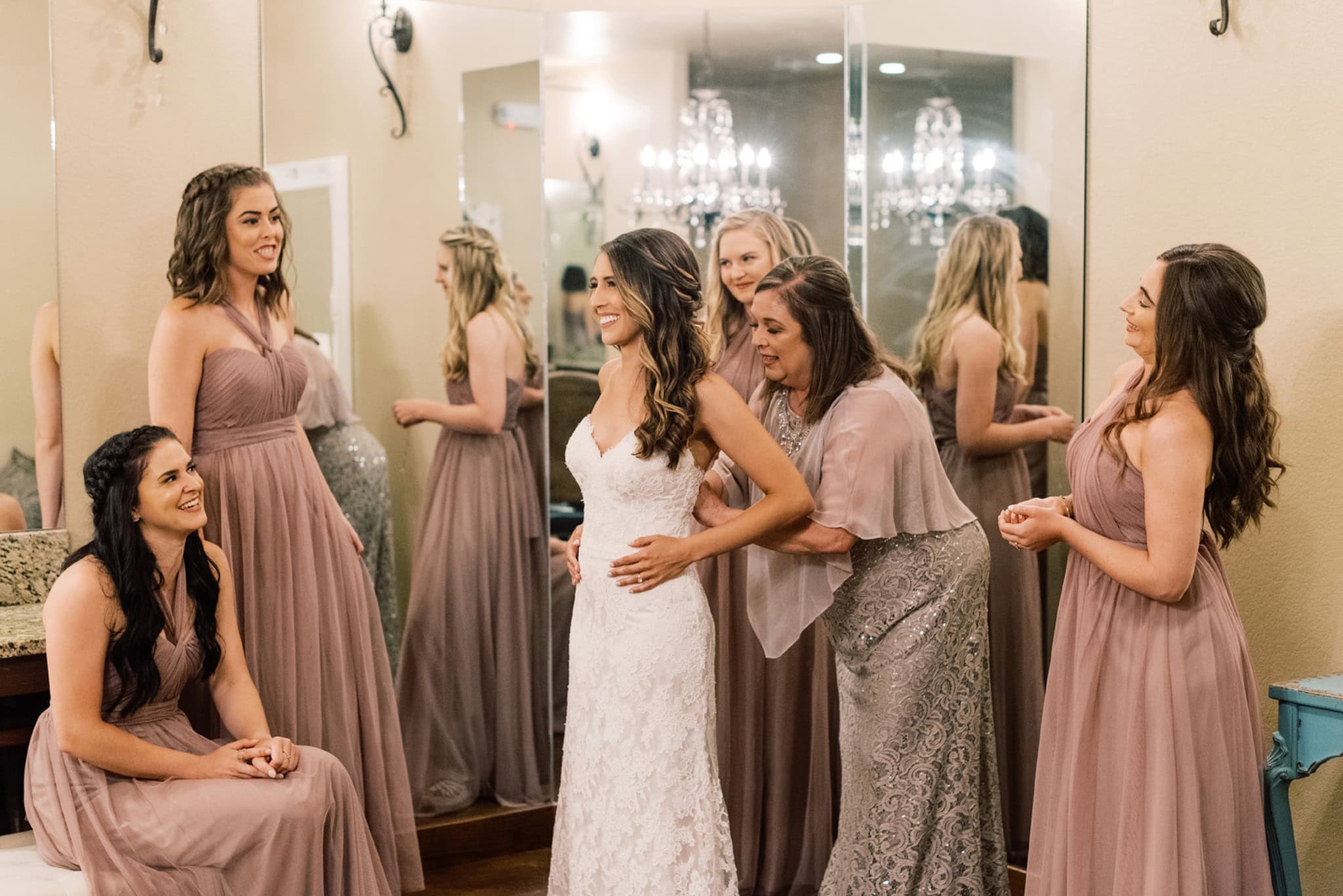 Wedding at The Springs Event Venue in Tulsa, Oklahoma