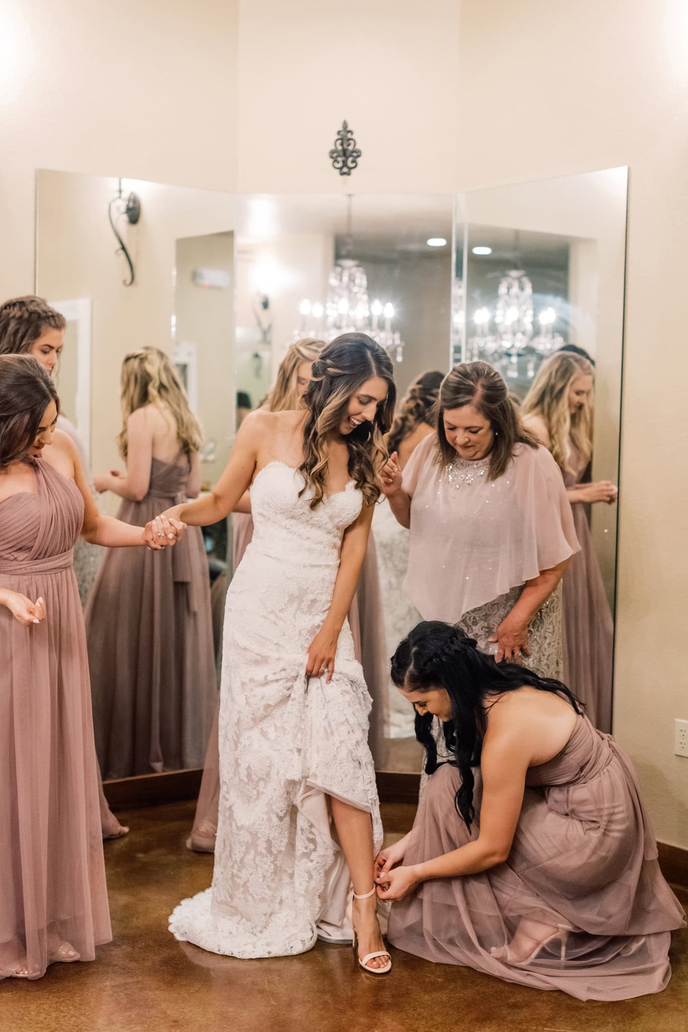 Wedding at The Springs Event Venue in Tulsa, Oklahoma