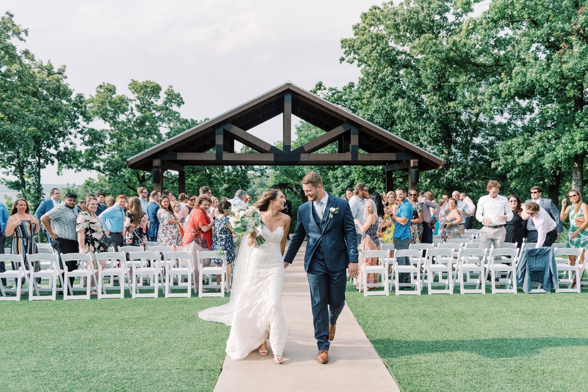 Wedding at The Springs Event Venue in Tulsa, Oklahoma