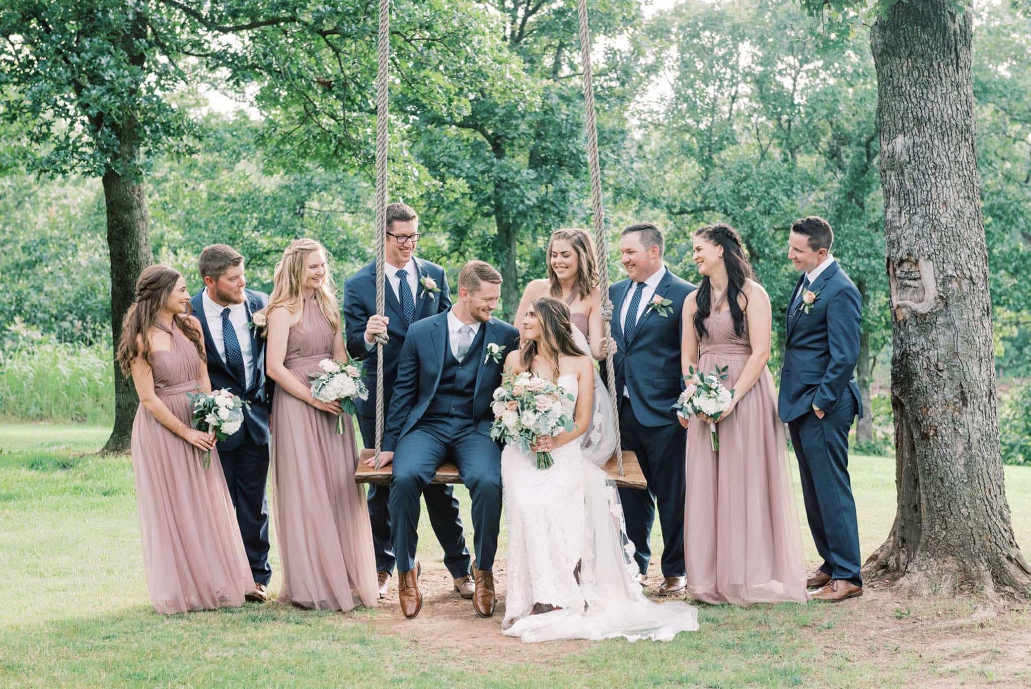 Wedding at The Springs Event Venue in Tulsa, Oklahoma