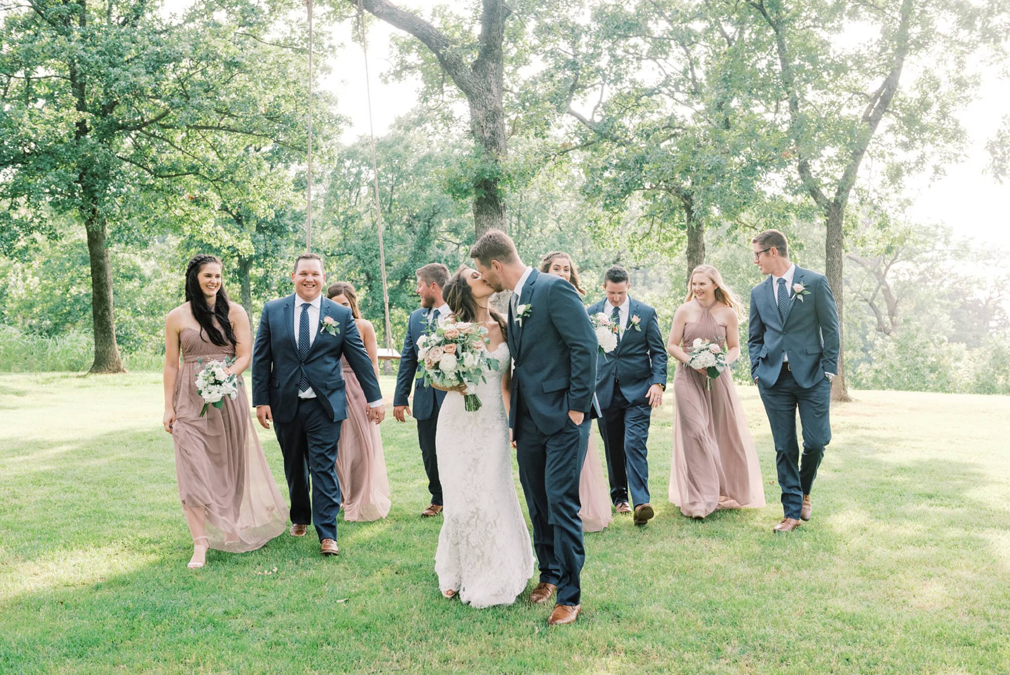 Wedding at The Springs Event Venue in Tulsa, Oklahoma