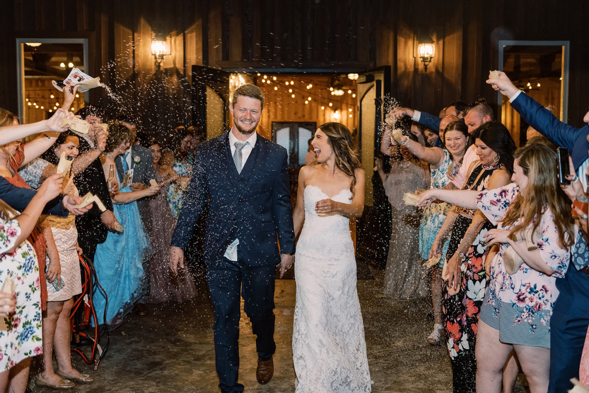 Wedding at The Springs Event Venue in Tulsa, Oklahoma